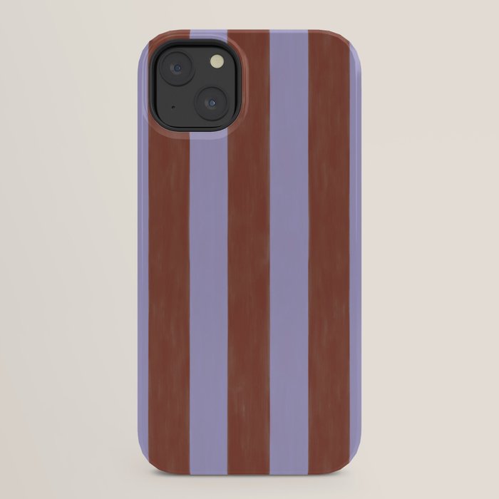 wide stripe in cacao iPhone Case Gallery Image 22