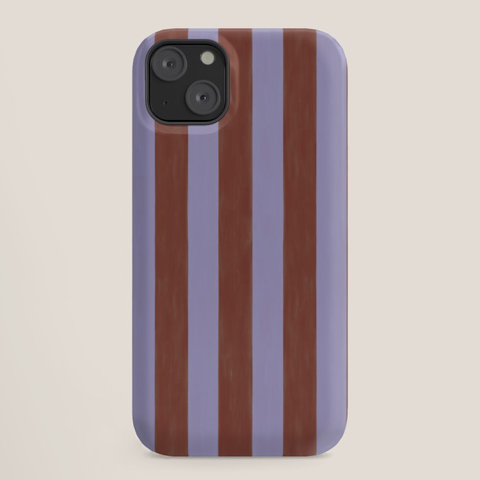 wide stripe in cacao iPhone Case Gallery Image 18