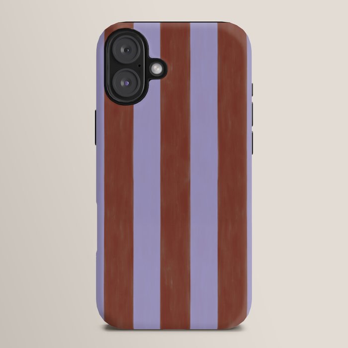 wide stripe in cacao iPhone Case Gallery Image 14