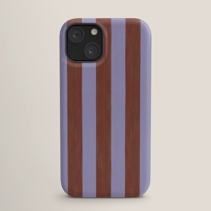 wide stripe in cacao iPhone Case Gallery Image 17