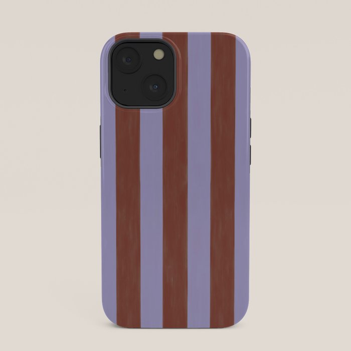 wide stripe in cacao iPhone Case Gallery Image 33