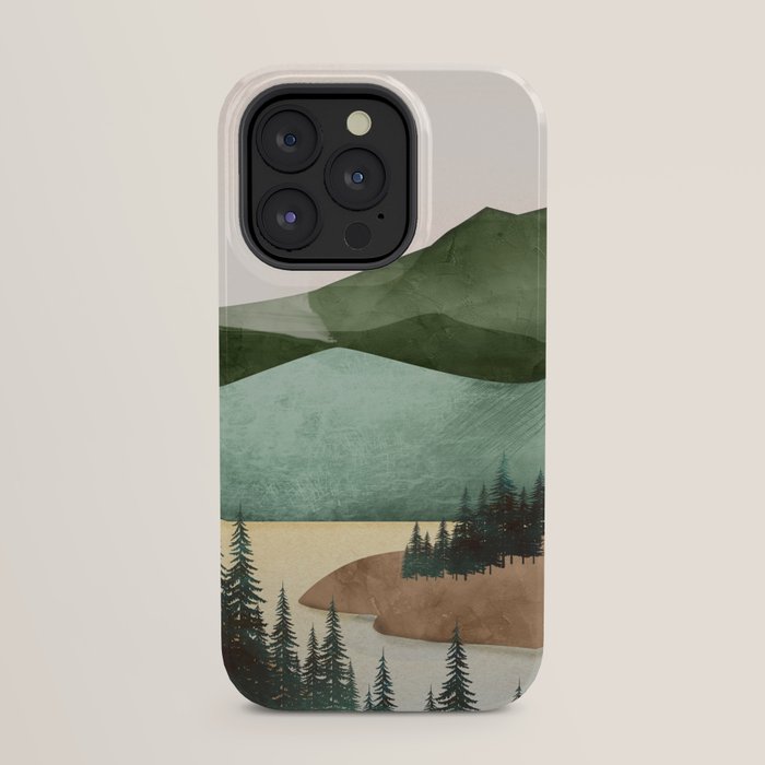 Abstract Art Landscape 16 iPhone Case Gallery Image 31