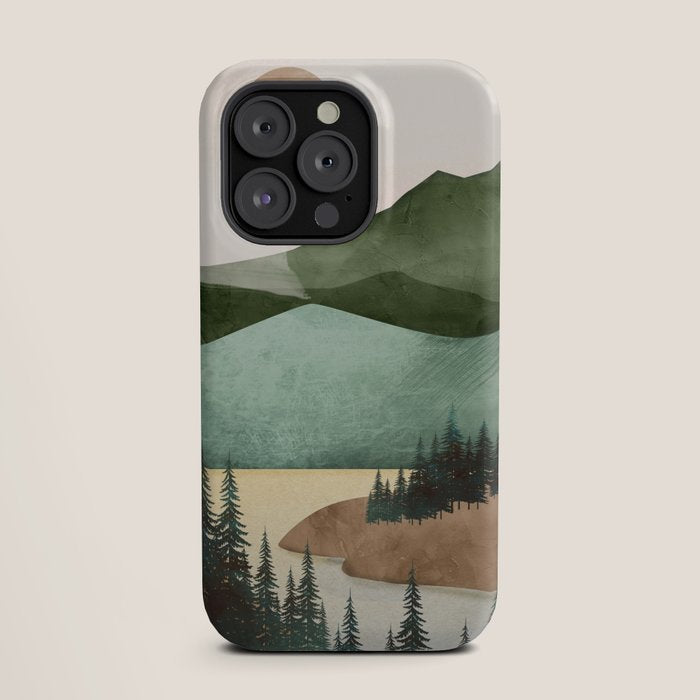 Abstract Art Landscape 16 iPhone Case Gallery Image 19