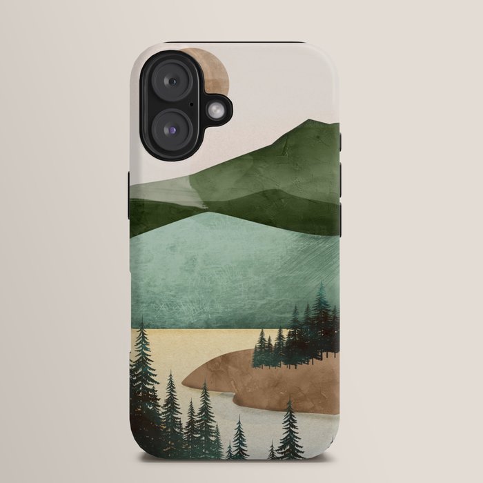 Abstract Art Landscape 16 iPhone Case Gallery Image 13