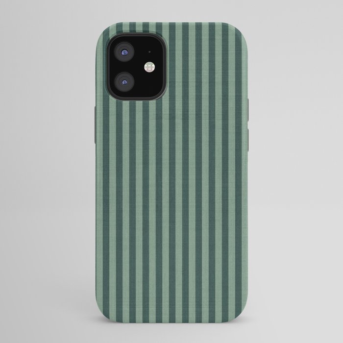 Pinstripe in Green iPhone Case Gallery Image 42