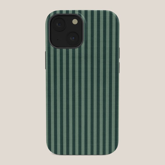 Pinstripe in Green iPhone Case Gallery Image 34