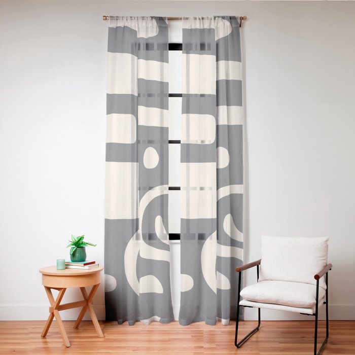 Soft Movement 3 Window Curtain Gallery Image 24