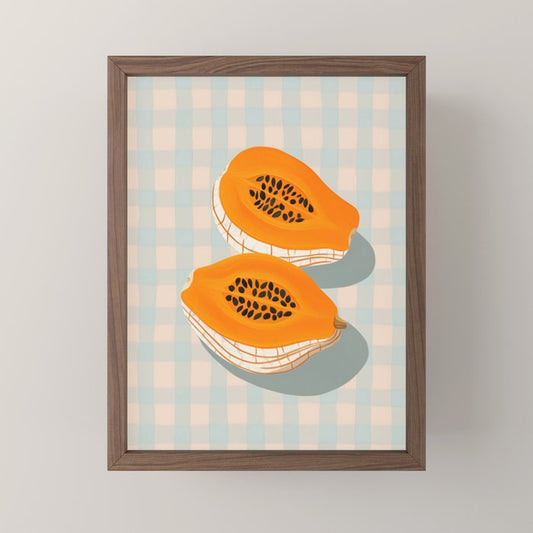 Papaya Afternoon Mini Art Print Gallery Image 2