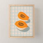 Papaya Afternoon Mini Art Print Gallery Image 1