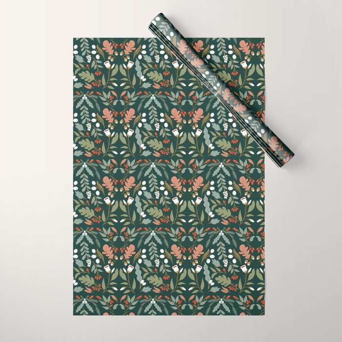Happy Holidays Wrapping Paper Gallery Image 1