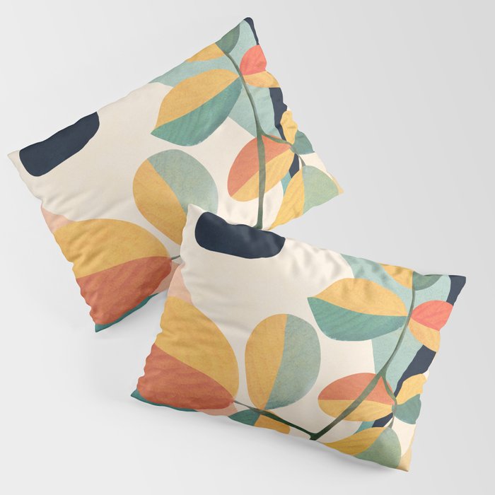 Colorful Branching Out 26 Pillow Sham Gallery Image 1