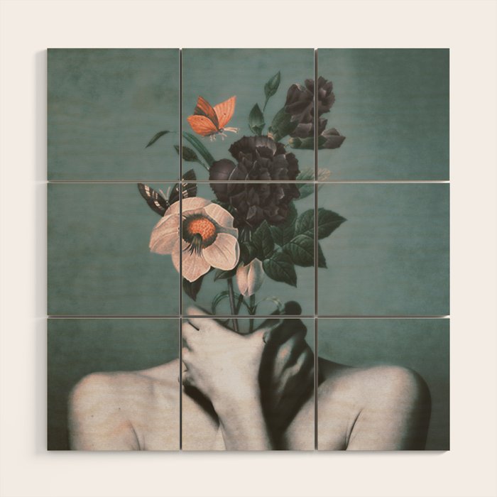 inner garden 3 Wood Wall Art Gallery Image 3