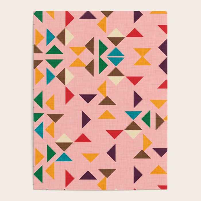 Triangle mod pink Poster Gallery Image 4