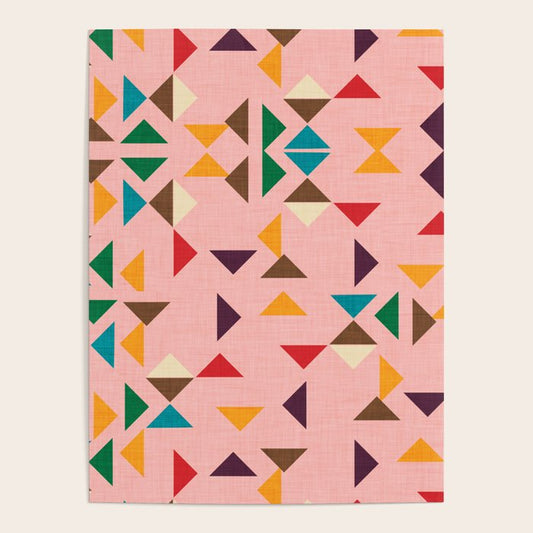 Triangle mod pink Poster Gallery Image 2