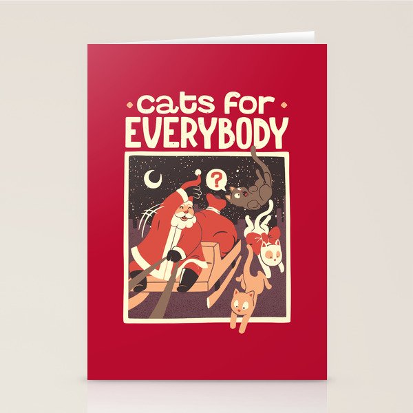 Cats for Everybody Stationery Card Gallery Image 1