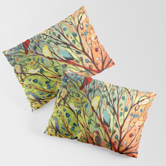 27 Birds Pillow Sham Gallery Image 1