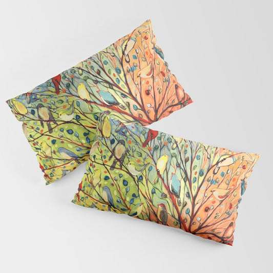 27 Birds Pillow Sham Gallery Image 2