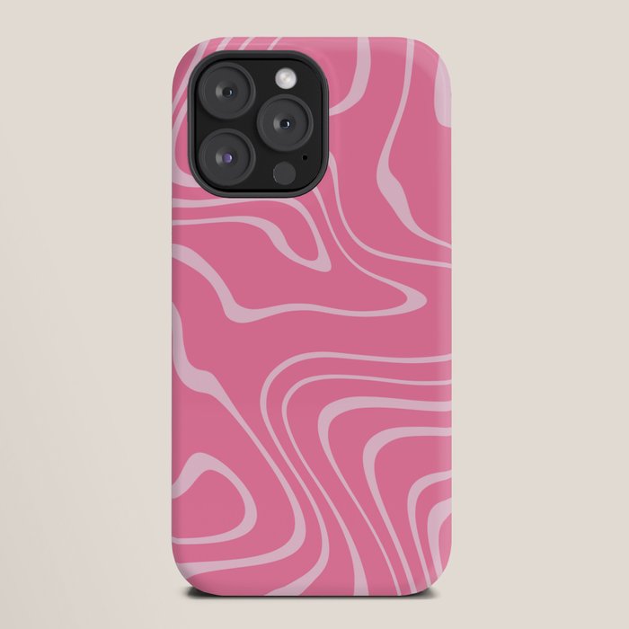 Pink Abstract Swirl Pattern iPhone Case Gallery Image 20
