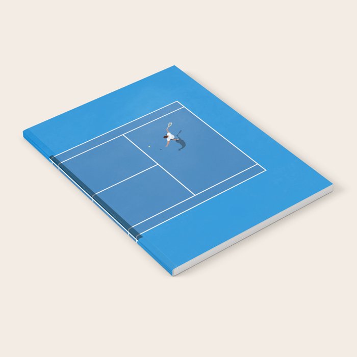 Australian Open Grand Slam | Blue Tennis Court Notebook Gallery Image 1