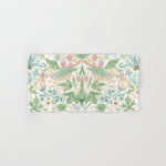 William Morris Strawberry Thief Cochineal Willow Bath Towel Gallery Image 1