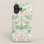 William Morris Strawberry Thief Cochineal Willow iPhone Case Gallery Image 1