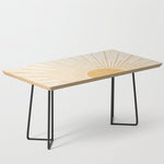 Boho Sun no. 5 Yellow Coffee Table Gallery Image 1