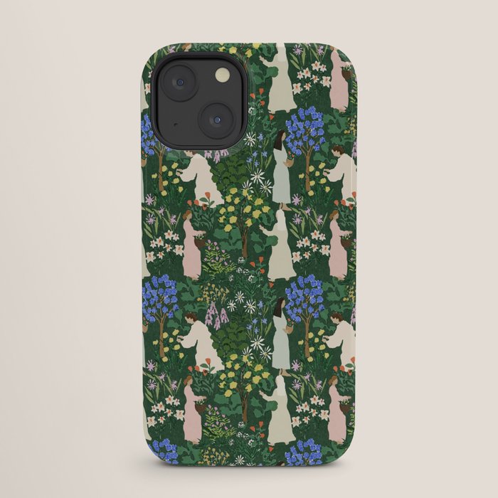 Ladies working in the garden iPhone Case Gallery Image 25