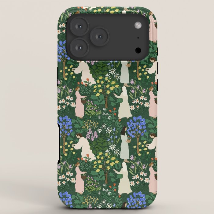 Ladies working in the garden iPhone Case Gallery Image 8