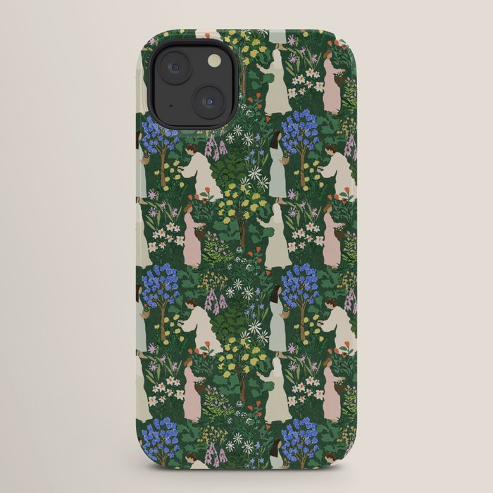 Ladies working in the garden iPhone Case Gallery Image 26
