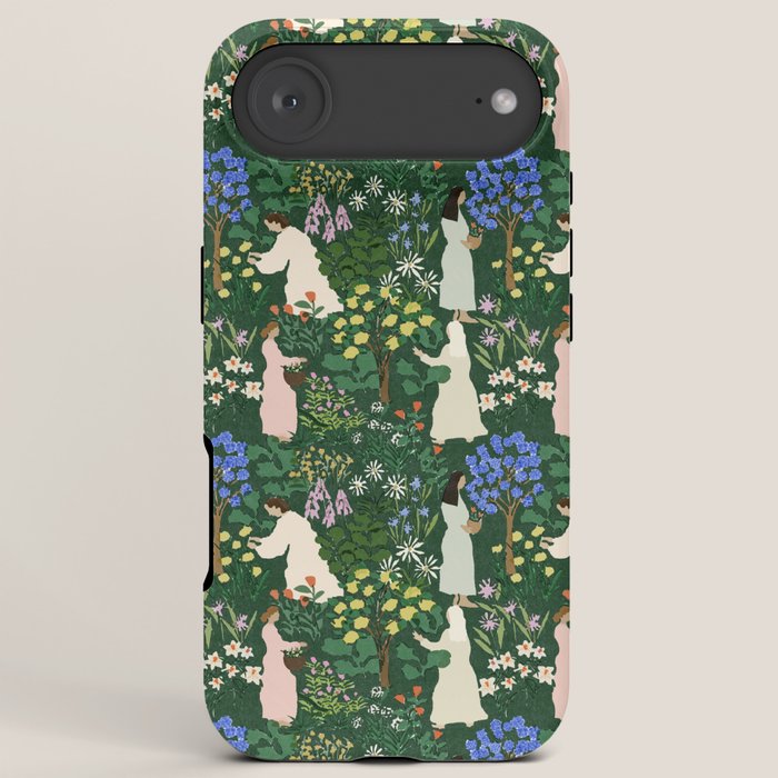 Ladies working in the garden iPhone Case Gallery Image 6
