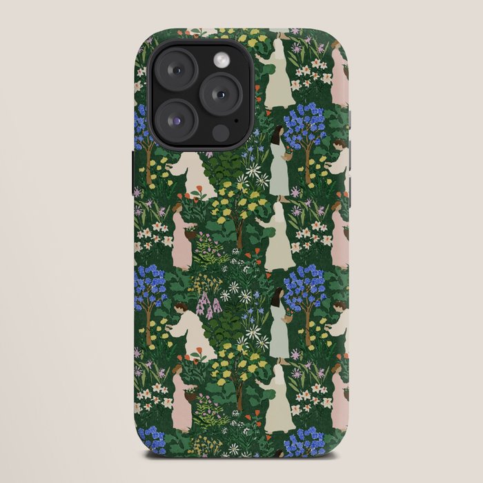 Ladies working in the garden iPhone Case Gallery Image 12