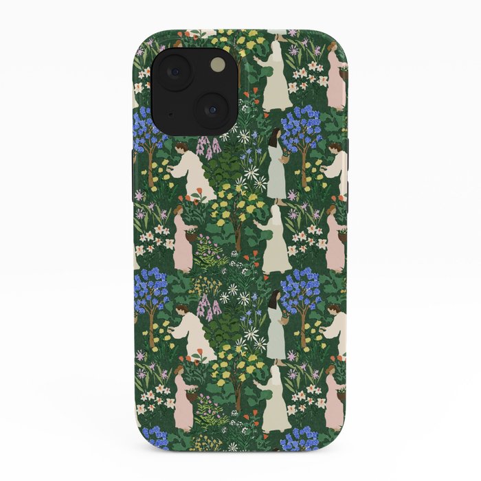 Ladies working in the garden iPhone Case Gallery Image 38