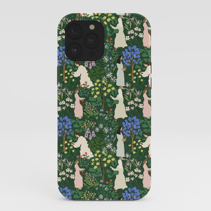 Ladies working in the garden iPhone Case Gallery Image 40