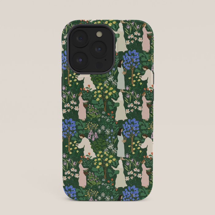 Ladies working in the garden iPhone Case Gallery Image 35