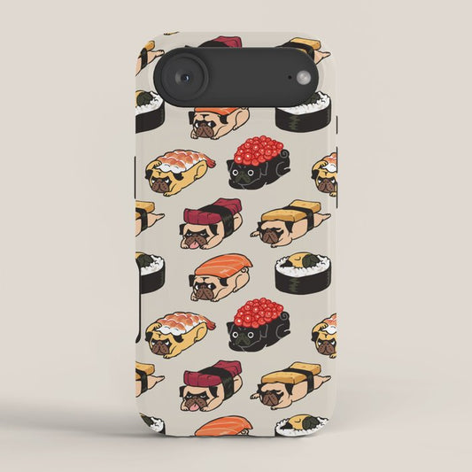 Sushi Pug iPhone Case Gallery Image 2