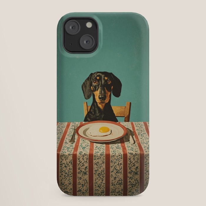 Dachshund Waiting For Breakfast iPhone Case Gallery Image 18