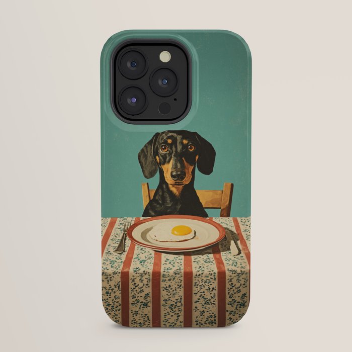 Dachshund Waiting For Breakfast iPhone Case Gallery Image 23
