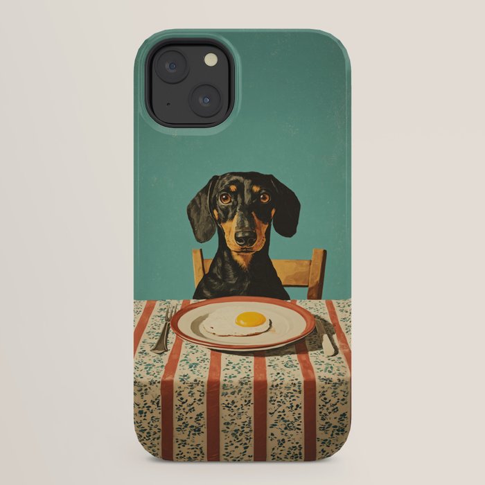 Dachshund Waiting For Breakfast iPhone Case Gallery Image 22