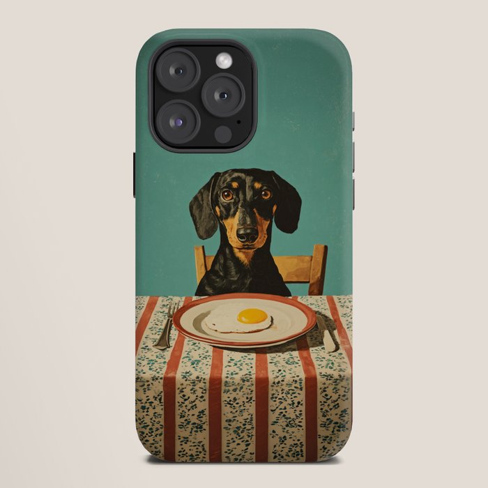 Dachshund Waiting For Breakfast iPhone Case Gallery Image 12