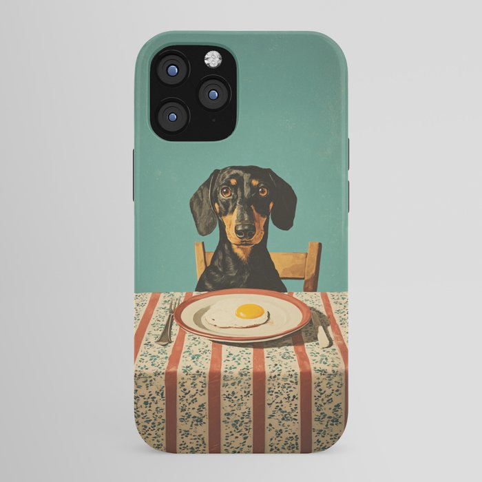 Dachshund Waiting For Breakfast iPhone Case Gallery Image 43