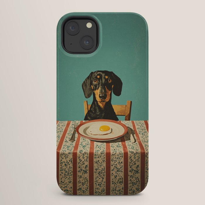 Dachshund Waiting For Breakfast iPhone Case Gallery Image 26