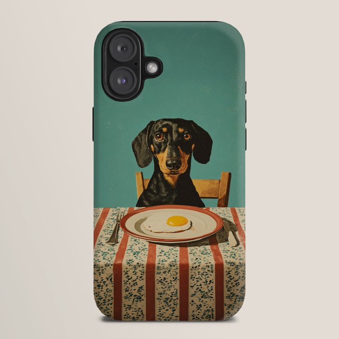 Dachshund Waiting For Breakfast iPhone Case Gallery Image 10