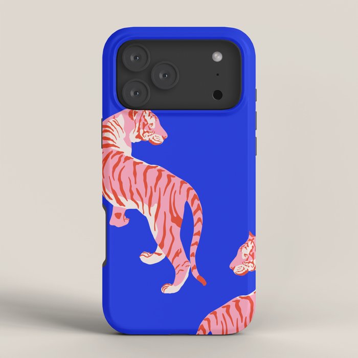 Wildcats on Indigo Blue iPhone Case Gallery Image 4