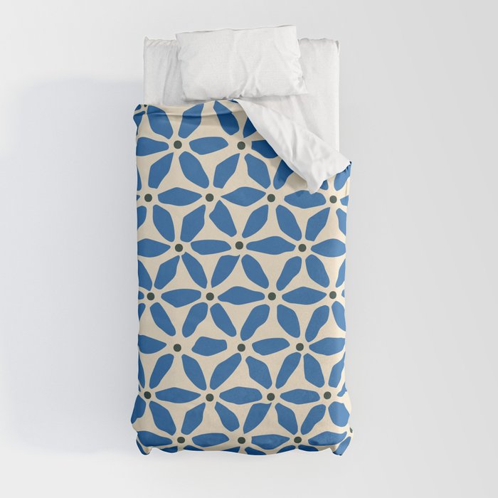 Blue flower pattern Duvet Cover Gallery Image 9