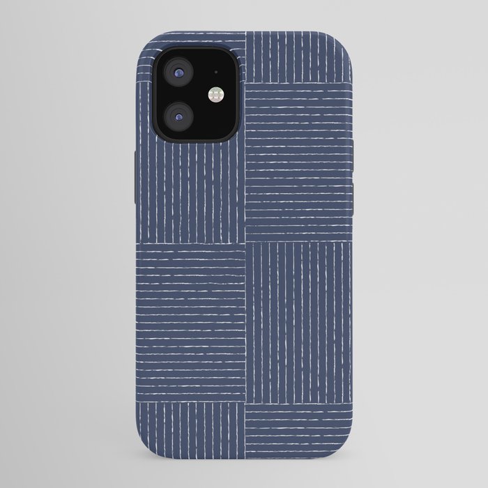 Lines III (Navy) iPhone Case Gallery Image 41