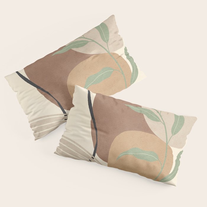 Branches in an abstract setting 02 Pillow Sham Gallery Image 4