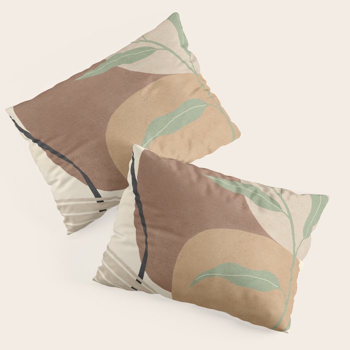 Branches in an abstract setting 02 Pillow Sham Gallery Image 3