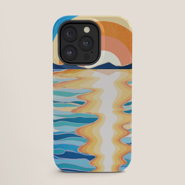 Retro Ocean Sun iPhone Case Gallery Image 27