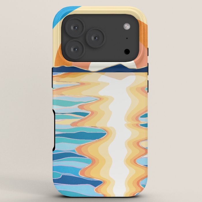 Retro Ocean Sun iPhone Case Gallery Image 7