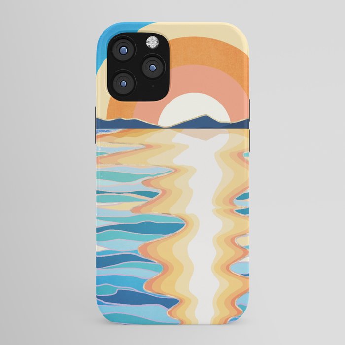 Retro Ocean Sun iPhone Case Gallery Image 43
